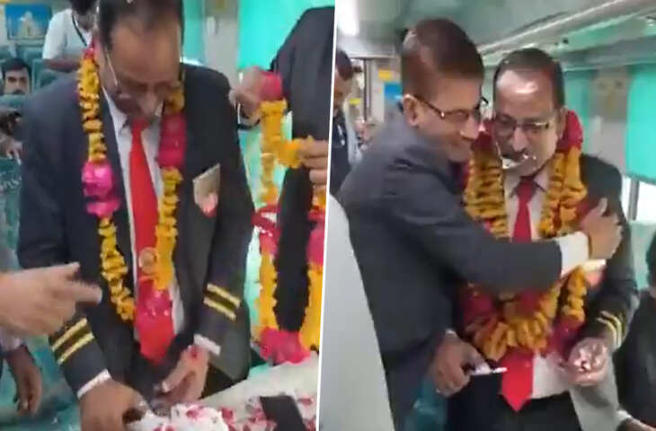 पहले हनीमून कोच और अब बर्थडे पार्टी! शताब्दी में ऑन-ड्यूटी स्टाफ ने काटा केक, वायरल VIDEO होते ही जाँच के आदेश&nbsp;