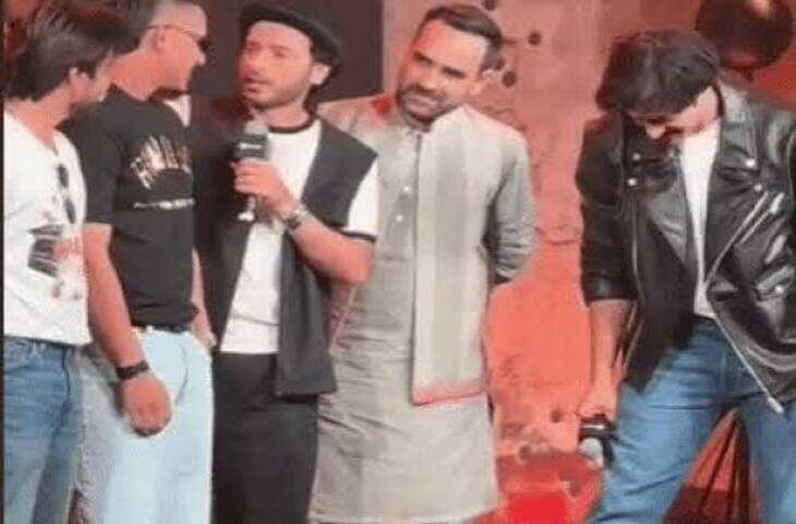 ढांडा न्योलीवाला का बॉलीवुड डेब्यू, 'मिर्जापुर: द मूवी' के 'दो नंबरी' ने मचाई धूम; वीडियो में देंखे कालीन भैया संग मंच पर दिखा जलवा