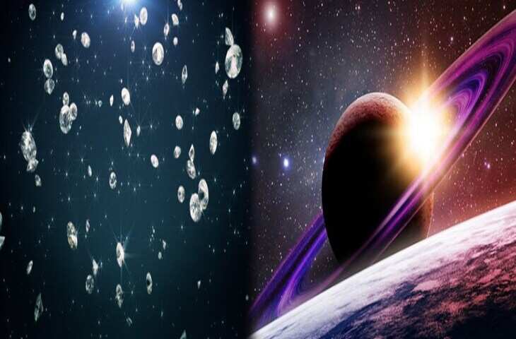 क्या सच में ब्रह्मांड में होती है हीरों की बारिश?&nbsp;जानें कैसे आसमान से गिरते हैं हीरे, जाने डायमंड रेन का रहस्य ?