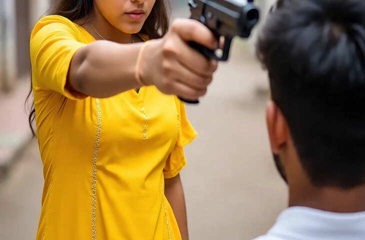 गोरखपुर की दबंग गर्ल &lsquo;अंशिका&rsquo;, बर्थडे पार्टी में निकाली पिस्टल और दोस्त पर कर दिया फायर