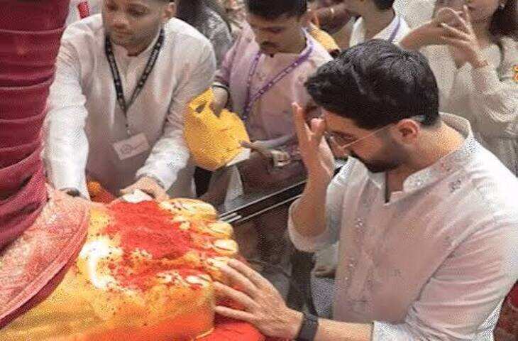 लालबागचा राजा के दरबार में पहुंचीं फिल्मी हस्तियां, फुटेज में देंखे  गोविंदा के बच्चों से लेकर अनंत अंबानी तक ने किए गणपति दर्शन
