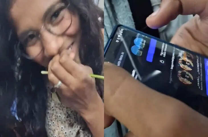 मेट्रो में लड़की को पसंद आ गया एक लड़का, फिर जो किया उसके कारण Video हुआ वायरल