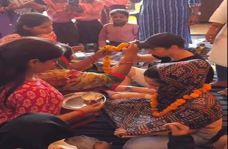 शादी के डेढ़ साल बाद तापसी पन्नू ने निभाई पारंपरिक गोदभराई रस्म, सोशल मीडिया पर शेयर किया इमोशनल पल