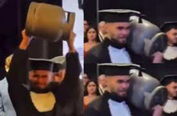 पापा घर-घर करते थे गैस डिलीवरी का काम, पाई-पाई जोड़कर लड़के को पढ़ाया, कंधे पर सिलेंडर लादकर डिग्री लेने पहुंचा छात्र