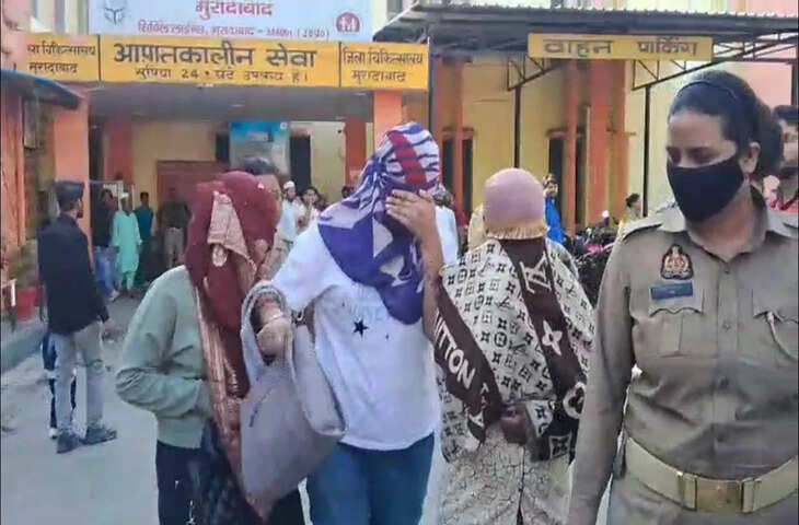 मुरादाबाद में देह व्यापार गिरोह का भंडाफोड़, मुख्य आरोपी समेत 14 गिरफ्तार, पुलिस की बड़ी कार्रवाई
