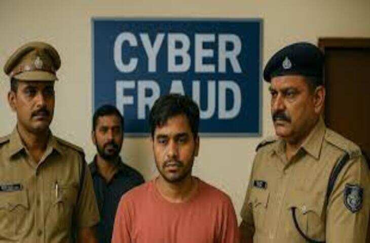 अजमेर में साइबर ठगी का खुलासा: 17 लाख से ज्यादा ट्रांजैक्शन वाले अकाउंट होल्डर को पुलिस ने किया गिरफ्तार