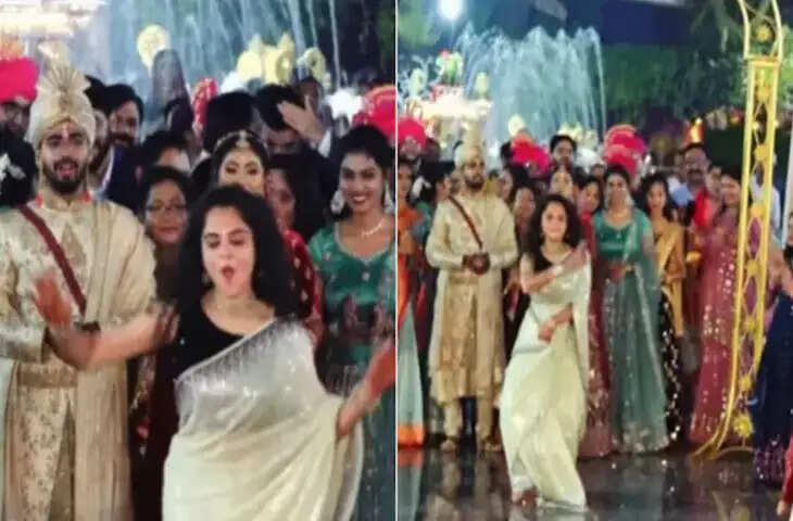 भाई की शादी में बहन का सॉलिड डांस वायरल, Video देख यूजर बोले- दुल्हन ने नहीं, ननद ने लूट ली महफिल
