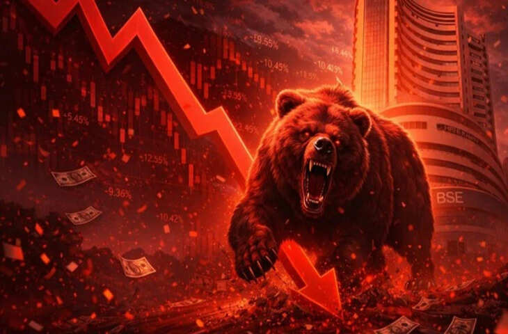 Stock Market Crash: सप्ताह की शुरुआत में निवेशकों को बड़ा झटका, 800 अंक लुढ़का सेंसेक्स&nbsp;निफ्टी 24,000 के नीचे