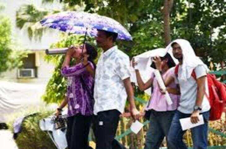 झांसी में फिर बढ़ी गर्मी, तेज धूप से तापमान 33 डिग्री तक पहुंचा