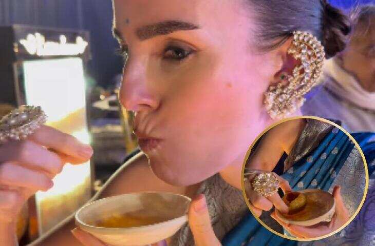 Video Viral: गोलगप्पा खाते ही विदेशी टूरिस्ट का जबरदस्त रिएक्शन, सोशल मीडिया पर छा गया वीडियो