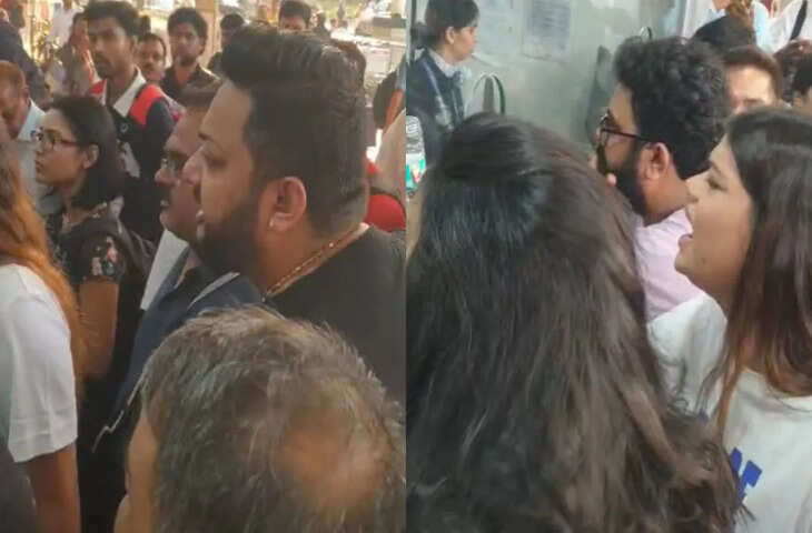 इंडिगो के रिजर्वेशन काउंटर पर दिखा नाराज पैसेंजर्स का गुस्सा, Video देख आप समझ जाएंगे उनकी हालत