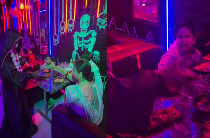 वाराणसी के &lsquo;हॉरर थीम&rsquo; रेस्टोरेंट में &lsquo;भूत&rsquo; वेटर का वीडियो वायरल, सच जानकर चौंके लोग