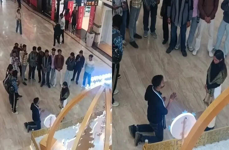 मॉल में निब्बा-निब्बी का रोमांचक ड्रामा: मांग भरने से लेकर सिंदूर तक का पूरा सीन वायरल, देखें वीडियो