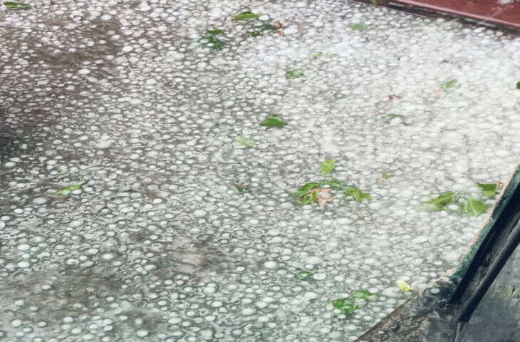 कोटपूतली-बहरोड़ में तेज आंधी, मूसलाधार बारिश और ओलावृष्टि से मौसम बदला, तापमान में गिरावट, किसानों को राहत