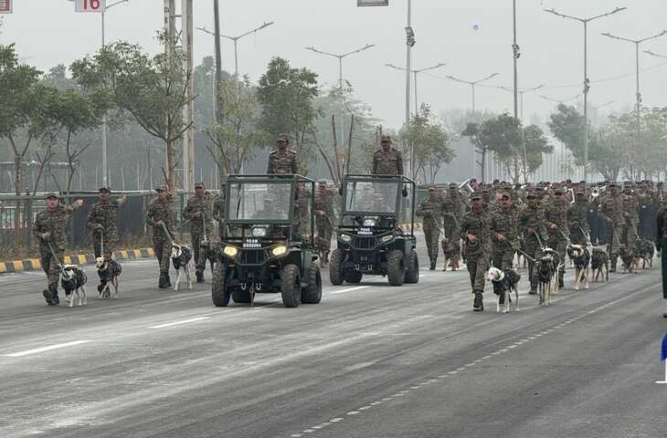 जयपुर में पहली बार प्रैक्टिस में दिखी आर्मी डे परेड, वीडियो में देखें ब्रह्मोस, ड्रोन और स्पेशल डॉग्स, मिसाइल, ड्रोन रहेंगे मुख्य आकर्षण