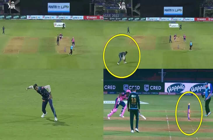 hardik pandya broken stump sanju samson direct throw--11111