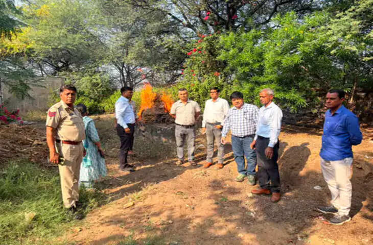 जयपुर में एमएनआईटी के पास लेपर्ड के शावक का शव मिलने से हड़कंप, मादा लेपर्ड पूजा की टेरिटरी में मिला