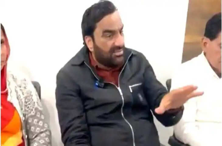 हनुमान बेनीवाल ने रोका 2000 गाड़ियों का काफिला, किसानों की मांगों पर रातभर प्रशासन के साथ की बैठक