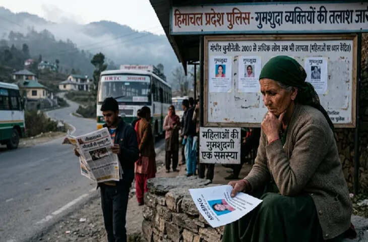 हिमाचल में महिला गुमशुदगी पर बढ़ी चिंता: 2024 में 2,489 महिलाएं लापता, 2,000 से अधिक मामलों का अब भी सुराग नहीं