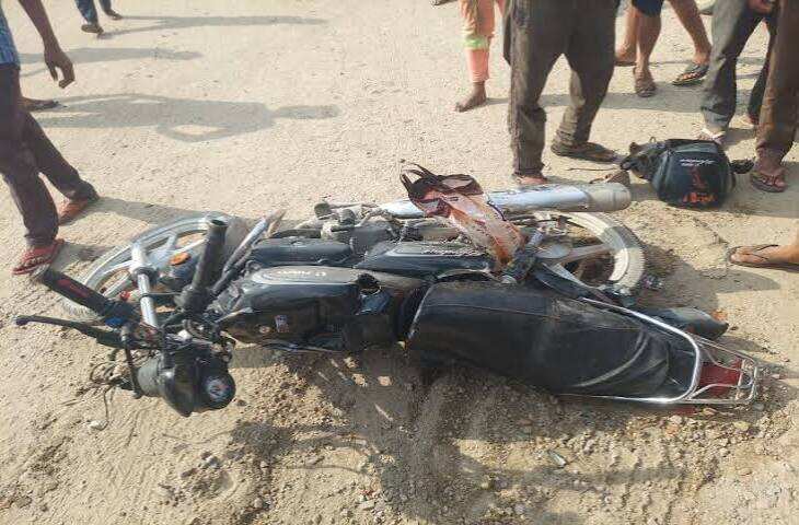 जयपुर में तेज रफ्तार ट्रक ने बाइक सवार परिवार को कुचला, 3 साल के बच्चे की मौत; मां-बहन समेत 3 घायल