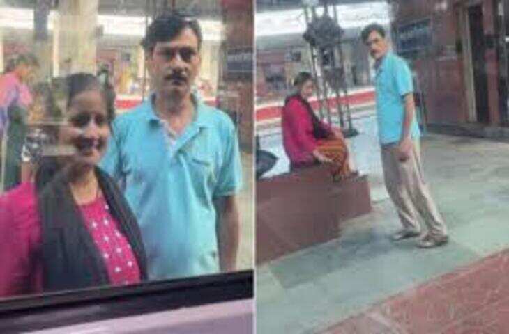 बेटी को छेड़ा तो मां ने पंचर बनाने वाले पर जमकर बरसाए जूते, वीडियो वायरल