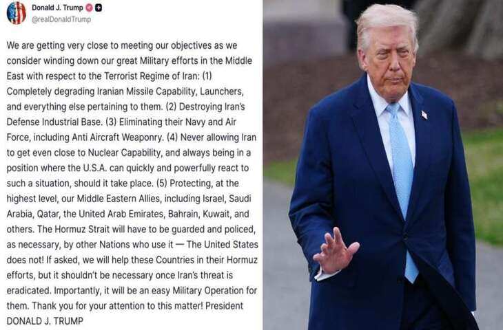 ट्रंप ने खोले ईरान नीति के पत्ते: जंग की 5 वजहें गिनाईं, Hormuz की सुरक्षा पर जिम्मेदारी लेने से किया इनकार