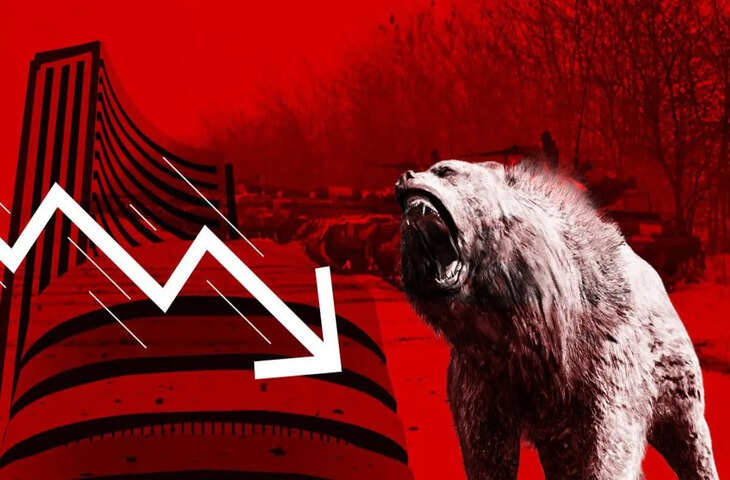 Stock Market Closing :&nbsp;हफ्ते के पहले दिन लहूलुहान हुआ बाजार! सेसेक्स 1900 अंक तक लुढ़का, निवेशकों के 13 लाख करोड़ स्वाहा&nbsp;