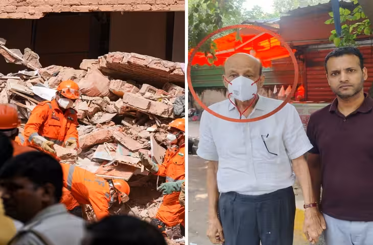 सत्य निकेतन बिल्डिंग हादसा: मालिक हरिराम बंसल पुलिस हिरासत में, हादसे के बाद से था फरार