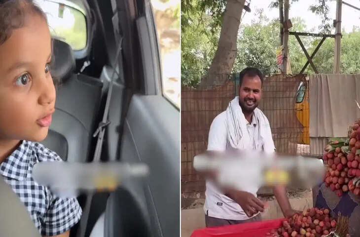 &lsquo;कार में बैठे हैं तो क्या अमीर हैं&rsquo; मासूम बच्ची की बातें सुन लीची वाले भैया भी पिघल गए, देखें ये वायरल वीडियो