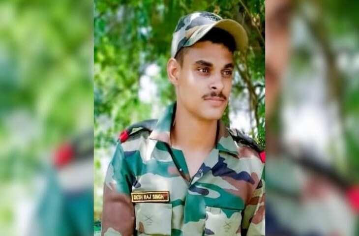 शहीद जवान देशराज का पार्थिव शरीर दिल्ली पहुंचा, आज पैतृक गांव काचरेडा में राजकीय सम्मान के साथ अंतिम संस्कार