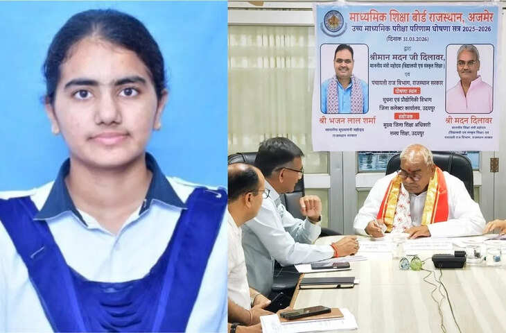 RBSE 12वीं परिणाम 2026: नवलगढ़ की गरिमा जांगिड़ ने 99.20% अंक हासिल कर रचा इतिहास, पूरे प्रदेश में खुशी की लहर