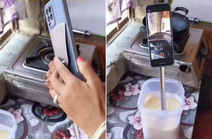 नए ब्लॉगर के लिए बड़ा काम का है ये जुगाड़, बिना पैसे हो जाएगा ट्राइपॉड का काम, Viral Video