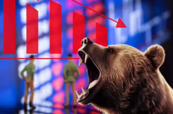 Share Market Closing : उतार-चढ़ाव के बाद लाल निशान में बंद हुआ बाजार, 16 कम्पनियों के शेयर में भारी गिरावट 