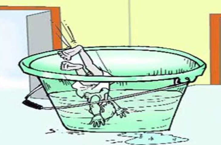 खाना पका रही थी मां, गर्म पानी से भरी बाल्टी में गिरी 7 महीने की बच्ची की दर्दनाक मौत, परिवार में मातम