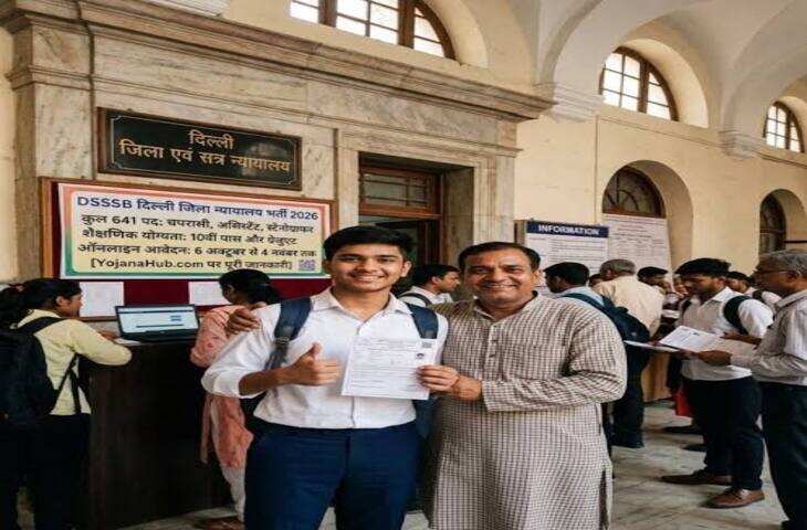 DSSSB Delhi District Court Recruitment 2026: 641 पदों पर भर्ती, 10वीं से ग्रेजुएट तक कर सकते हैं आवेदन; 4 नवंबर तक भरें फॉर्म
