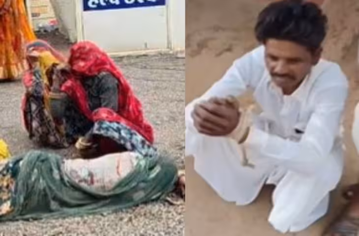 गुना में शादीशुदा महिला को भगाने के आरोप में युवक के चाचा को बनाया बंधक, मारपीट का वीडियो देख सदमे में आया