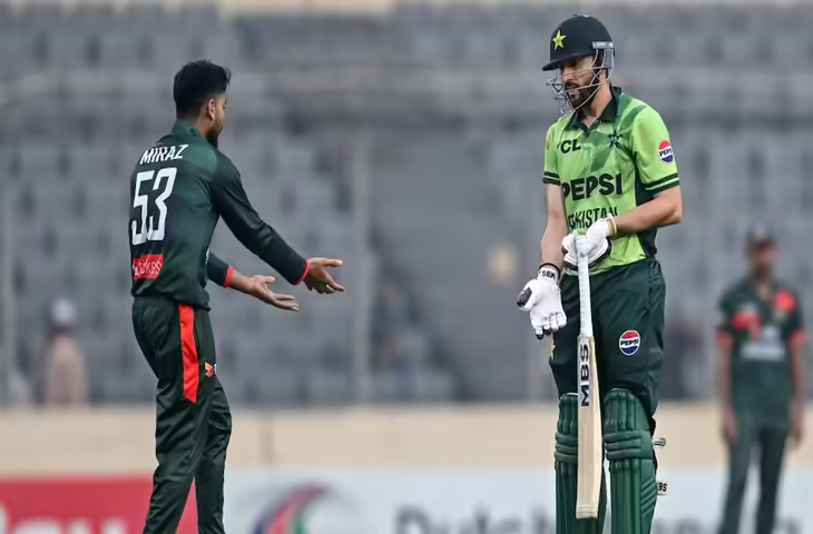 मैच में हंगामा! रन आउट पर बांग्लादेशी कप्तान से भिड़े सलमान आगा, VIDEO देख फैंस हुए हैरान​​​​​​​