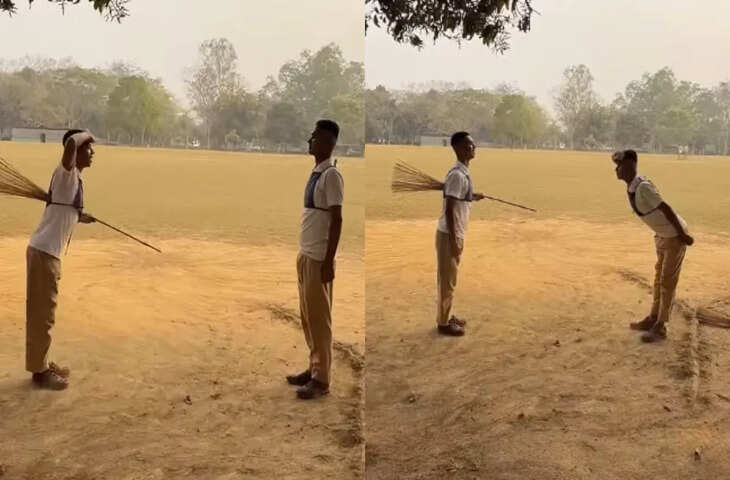 सोशल मीडिया पर वायरल हो रहा नया वीडियो, यूजर्स को हंसने पर मजबूर कर रहा है