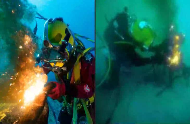 'गहरा समुद्र, सीमित ऑक्सीजन और बिजली के साथ आग का खेल.... जानिए क्यों Underwater Welding दुनिया का सबसे खतरनाक काम&nbsp;