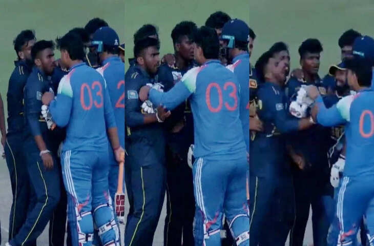 लड़ाई के बाद वैभव सूर्यवंशी का एक और वीडियो वायरल, श्रीलंका में किसके पैर छूते दिखे&nbsp;युवा स्टार