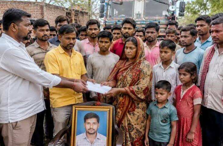 स्वतंत्रता दिवस पर लखनऊ में दर्दनाक हादसा, ईंटों के नीचे दबकर चार मजदूरों की मौत