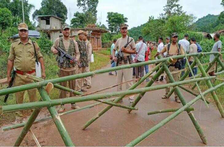 मेघालय में असम के लोगों से मारपीट के बाद भड़की हिंसा, फुटेज में जाने पुलिस चौकी पर पेट्रोल बम फेंका; असम ने सीमाओं पर की नाकेबंदी