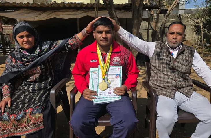 दिहाड़ी मजदूर के बेटे ने रचा इतिहास, अंतरराष्ट्रीय प्रतियोगिता में जीता स्वर्ण पदक