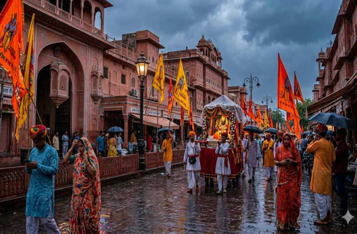 राजस्थान में मौसम ने बदली करवट, कई इलाकों में बादल और बारिश का असर