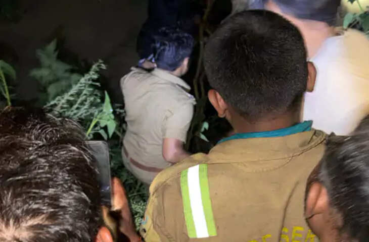 कानपुर देहात में दर्दनाक हादसा: पानी भरे खड्डे में गिरा ट्रैक्टर, चालक की मौत