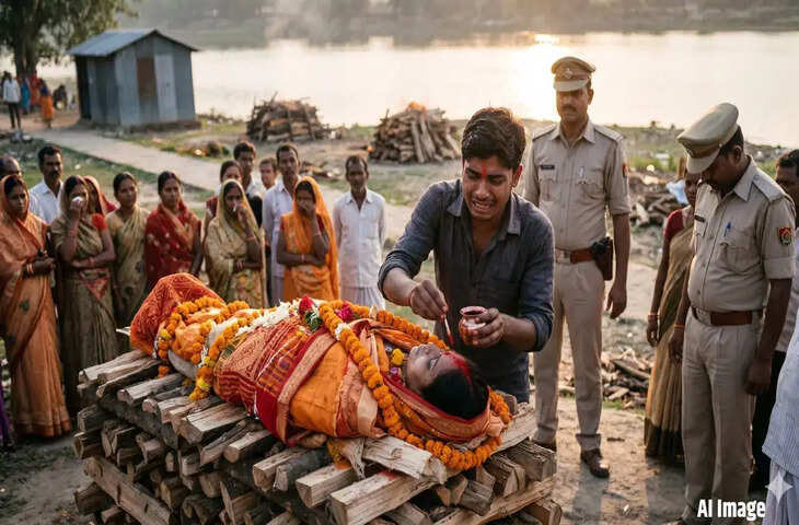 &ldquo;एक विवाह ऐसा भी&rdquo;: गिरिडीह में संदिग्ध मौत के बाद पुलिस की मौजूदगी में शव से शादी, मंगेतर गिरफ्तार