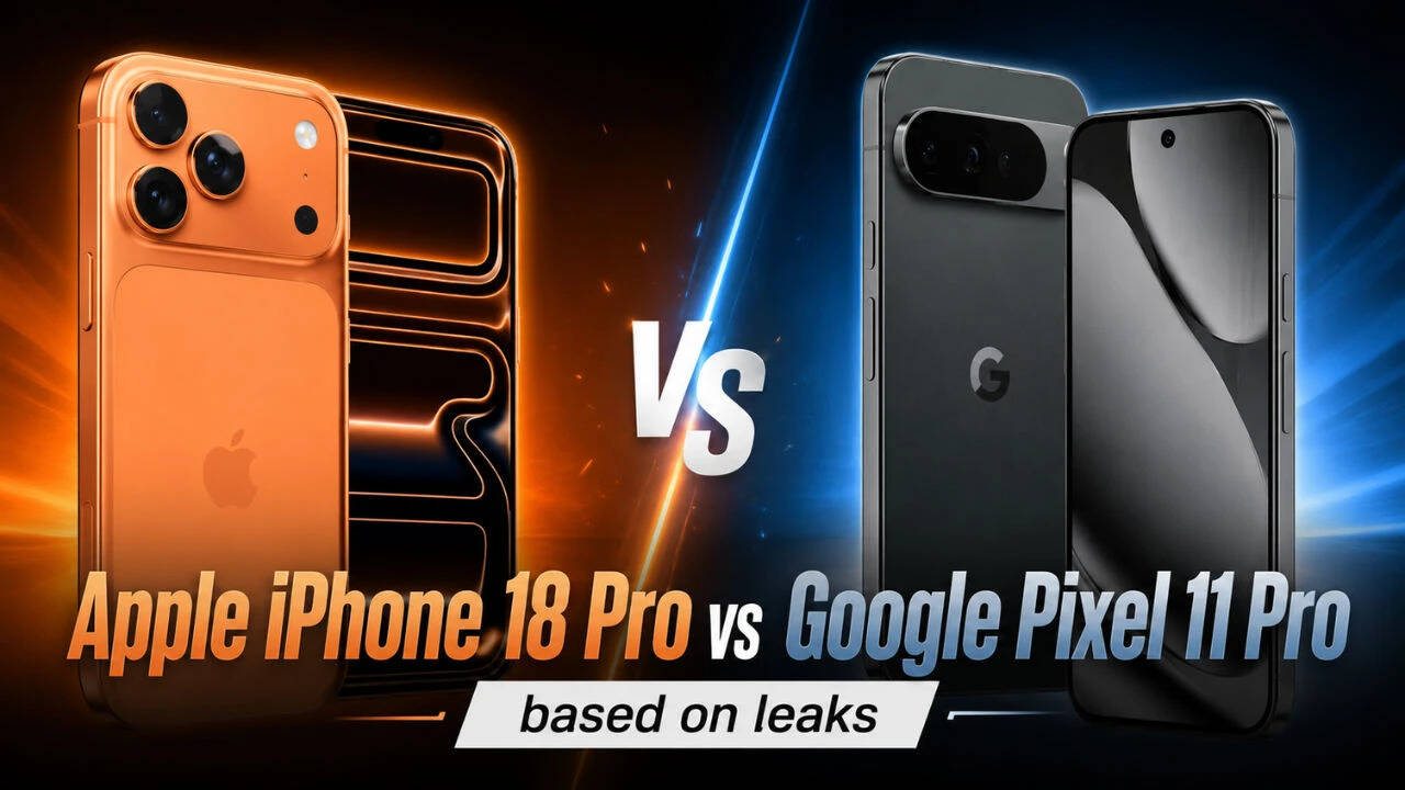 iPhone 18 Pro vs Pixel 11 Pro: लॉन्च से पहले लीक हुए चौंकाने वाले फीचर्स, कौन सा फ्लैगशिप बनेगा किंग?