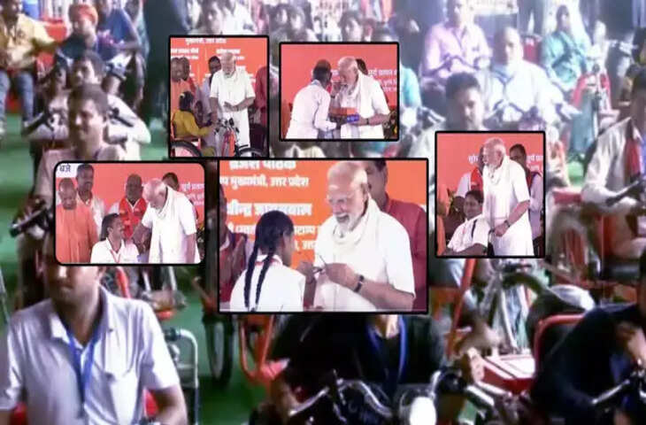 वाराणसी दौरे पर प्रधानमंत्री नरेंद्र मोदी, &lsquo;ऑपरेशन सिंदूर&rsquo; के बाद पहली बार पहुंचे काशी, किसानों और दिव्यांगों को सौगात