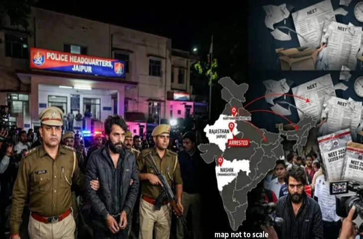 नासिक की प्रिंटिंग प्रेस से लीक हुआ था NEET का पेपर, एक्सक्लुसीव फुटेज में दावा जयपुर के भाइयों ने 30 लाख में खरीदा, उसके बाद आगे बेचा