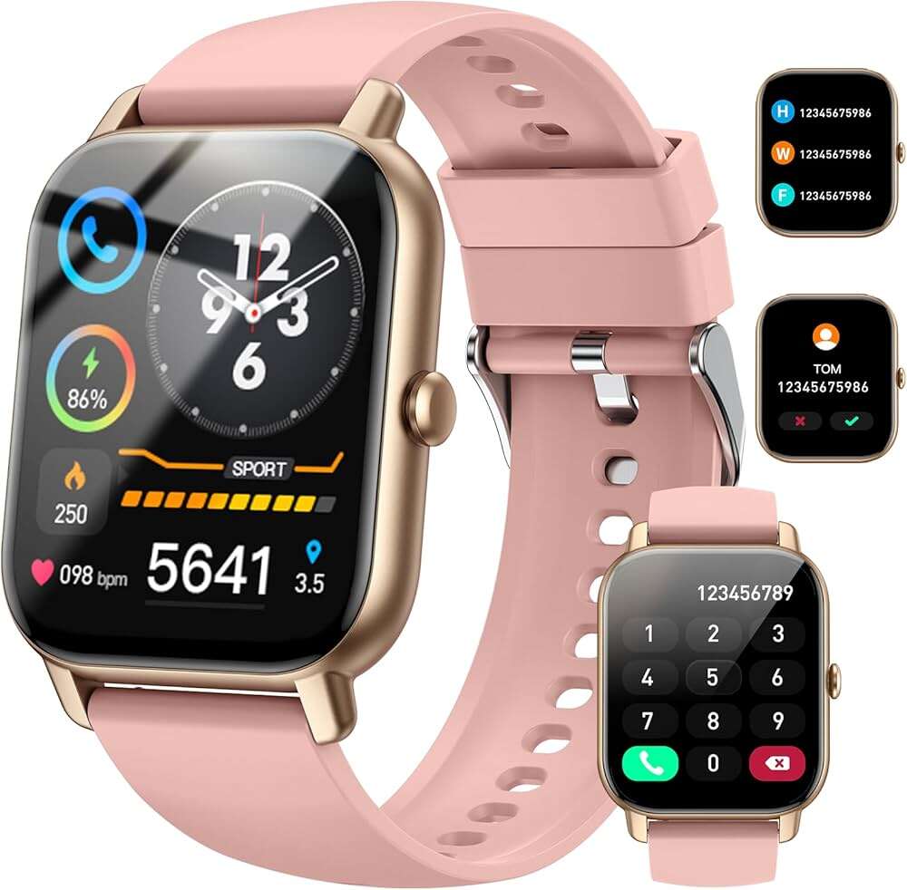 This smart watch supports iPhone-Android